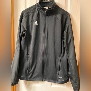 Adidas Climalite Running Zip Up Coat Sweatshirt